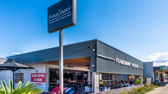 The Railway Hotel which was part of the Keppel Bay Plaza in Yeppoon.