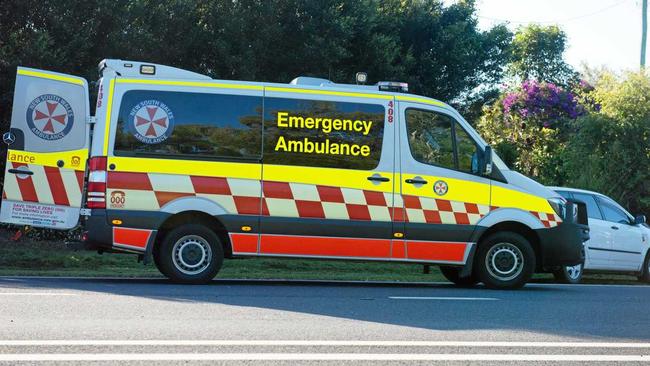 MOTORBIKE CRASH: NSW and Queensland ambulance crews are on their way to attend a motorcycle crash on Summerland Way. Picture: Trevor Veale