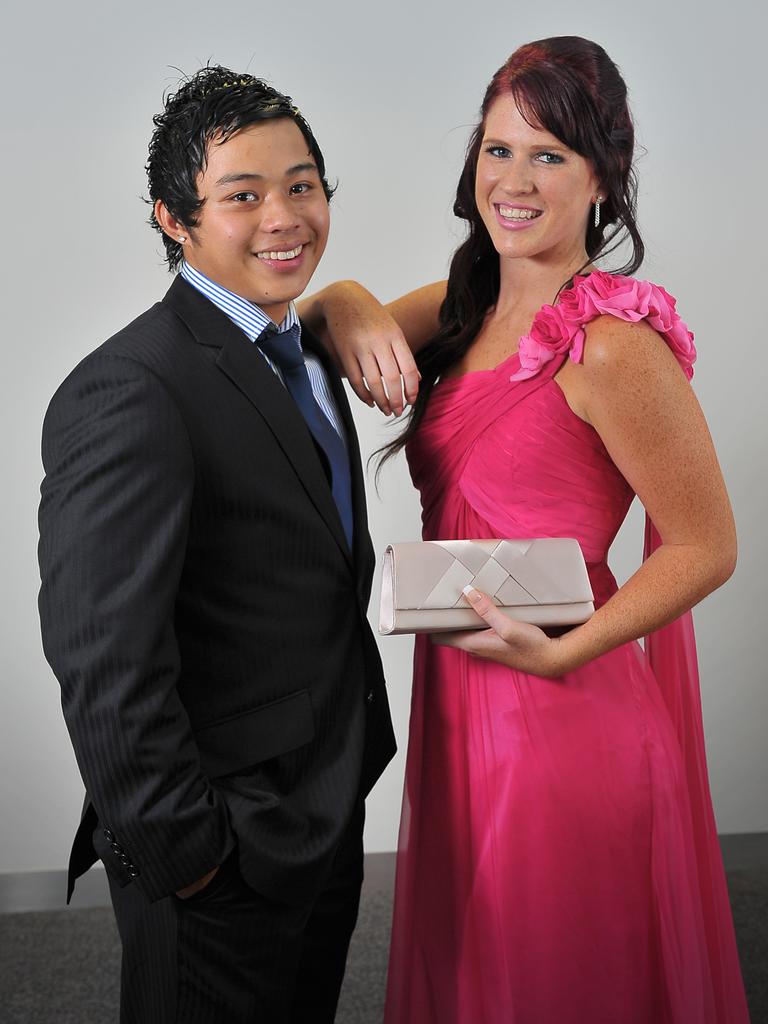 Tamara Sheppard and Ramon Jenkinson at the 2011 Casuarina Senior College formal at the Darwin Convention Centre. Picture: NT NEWS