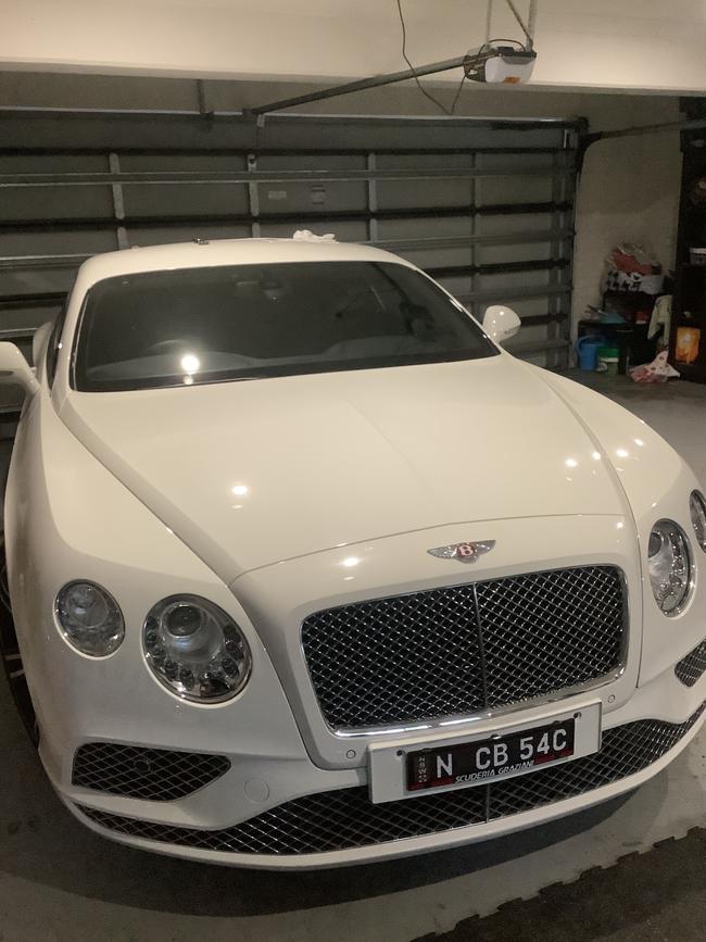 This Bentley was among the items seized from Mostafa Baluch after his escape.