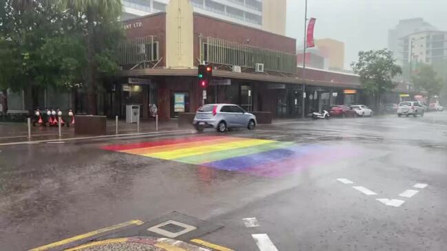 Monsoon hits Darwin on New Year's Eve