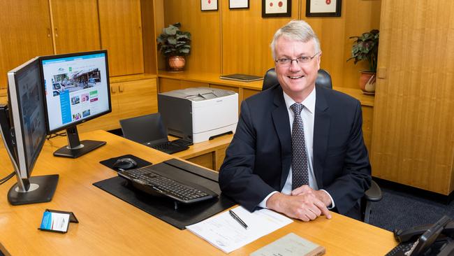 Bundaberg Regional Council CEO Steve Johnston stands by the operation of the council’s ‘news’ website, Bundaberg Now.