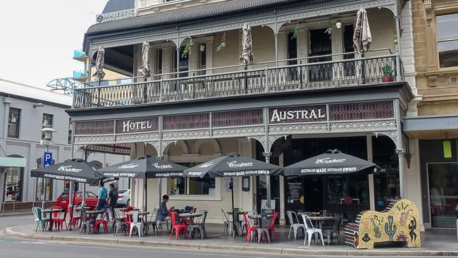 The Austral, on Rundle St, could be forced to close.