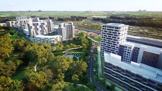 Kellyville Station Precinct Plans Early concept impression