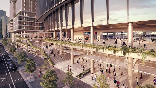 Harbour Esplanade is set for a major facelift. Picture: Grimshaw Architects