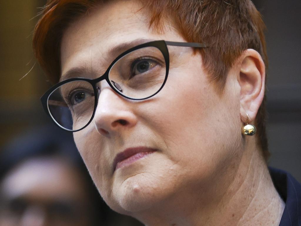 Australian Foreign Minister Marise Payne has overthrown decades-old agreements between Victoria and foreign powers. Picture: Hagen Hopkins/Getty Images