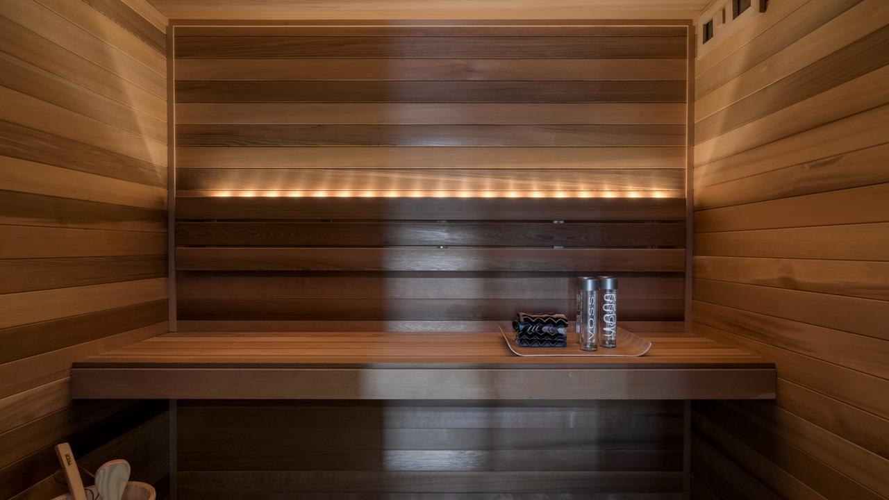 Buyers are eyeing this $41m Toorak estate’s luxury perks including the sauna.