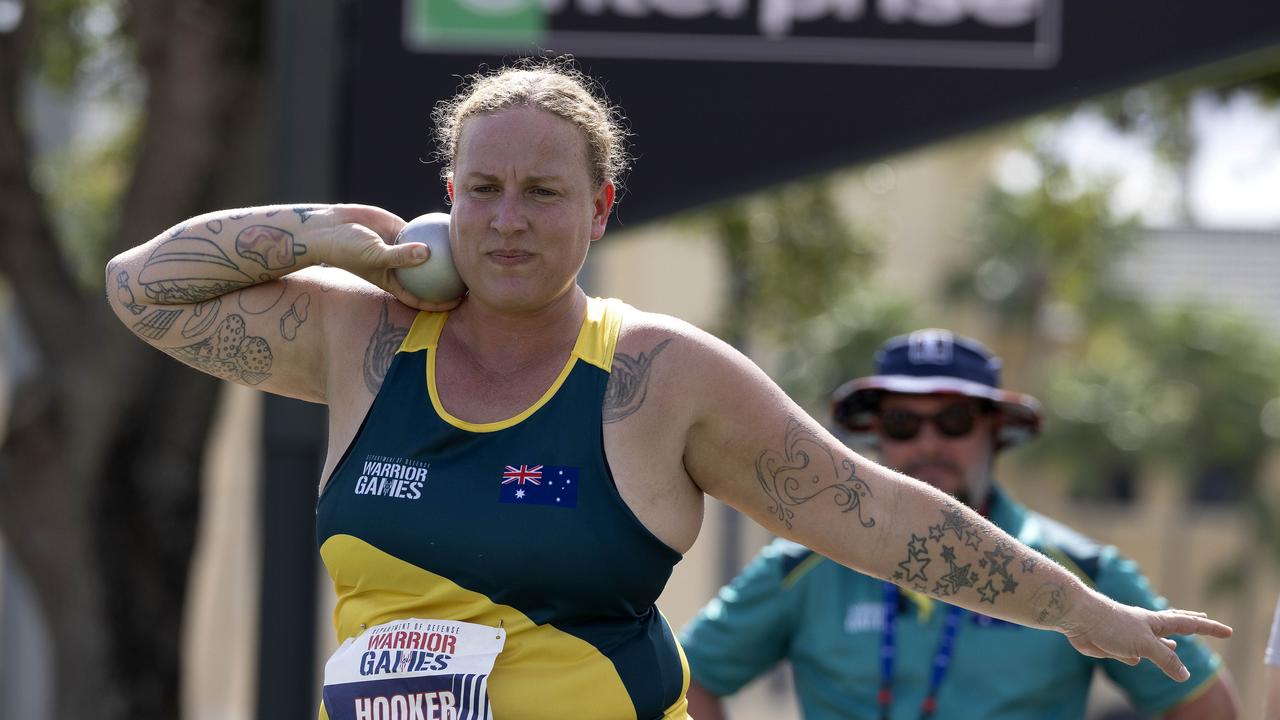 Veteran Anisley Hooker from Giru is inspired to help other veterans in their rehabilitation journey after competing at the Warrior Games in Florida. Picture: supplied