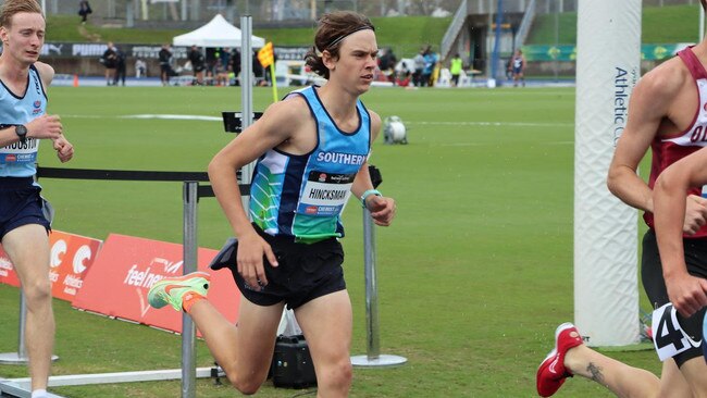 Angus Hincksman continued his hot start to the 2022-2023 season over the weekend. Picture: Athletics SA