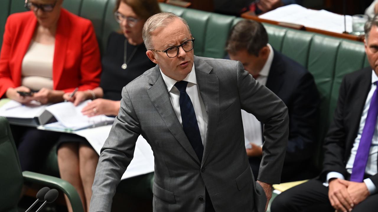 Prime Minister Anthony Albanese labelled the attack ‘completely unacceptable’. Picture: Martin Ollman