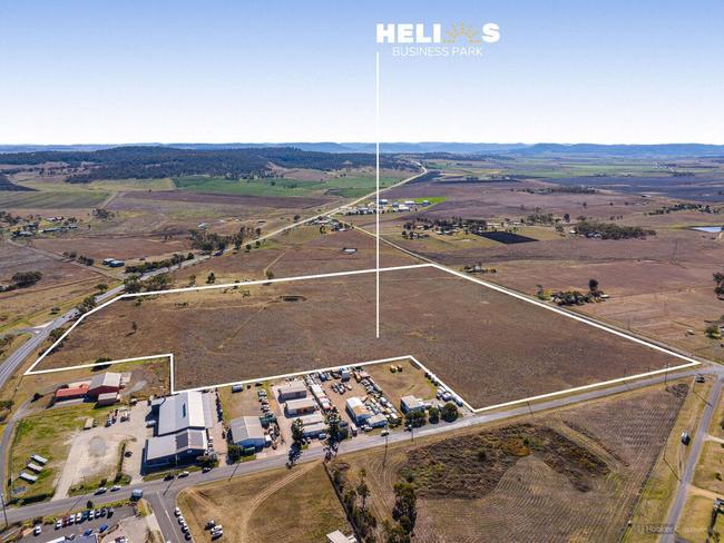 A major industrial precinct has been mapped out in Warwick with expressions of interest now open. Photo: LJ Hooker Commercial Toowoomba