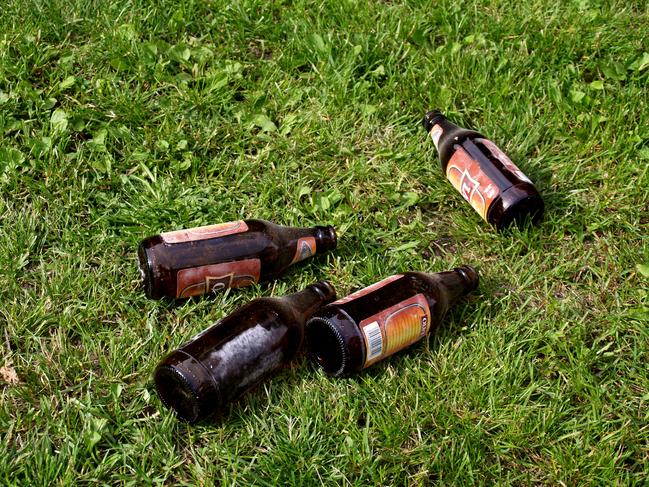 Son loses temper, kicks screen door at boozy birthday bash