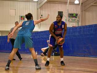 EMOTIONAL TIMES: The Toowoomba Mountaineers will be without star guard Damon Bozeman for their QBL season opener against the Cairns Marlins. Bozeman has flown home to the USA after the sudden death of a close friend. Picture: Sean Teuma