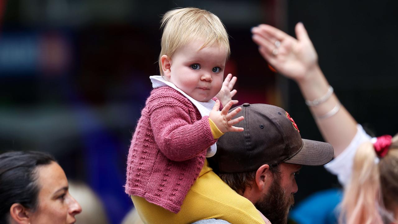 New data from the Australian Bureau of Statistics shows the nation has bounced back from the record low fertility rates experienced in 2020. Picture: NCA NewsWire / Ian Currie