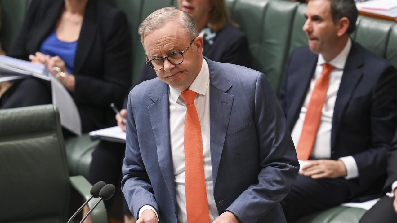 Prime Minister Anthony Albanese has played down the political pressure amid his government’s backflipping on the census backflip. Picture: NewsWire / Martin Ollman