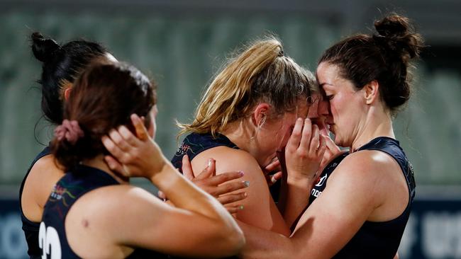 The Blues won just two games in the season. Picture: Dylan Burns/AFL Photos via Getty Images