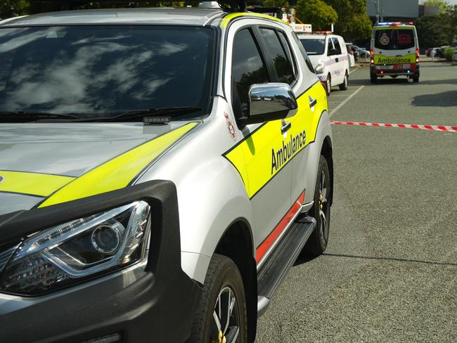 Paramedics respond to car and scooter collision on the Gold Coast. Picture: Archive.