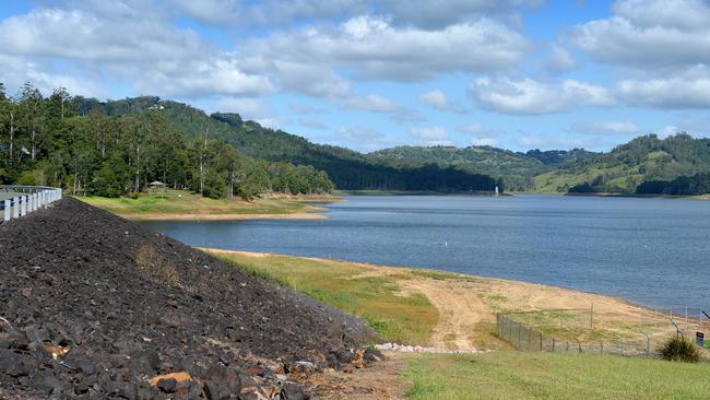 Police will start to search Baroon Pocket Dam near Montville this week. Picture: Warren Lynam