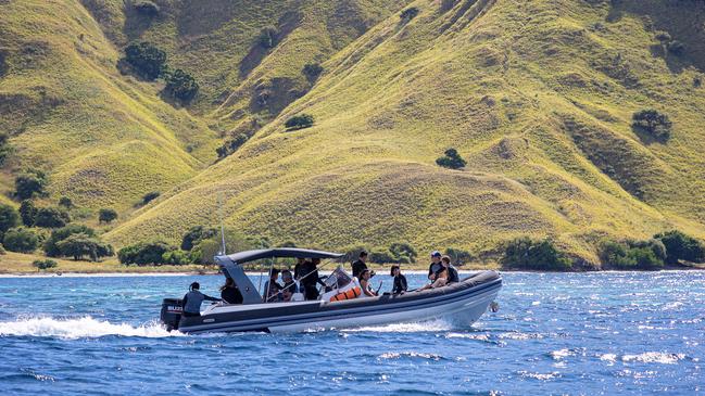 On excursion from Aqua Blu in Komodo.