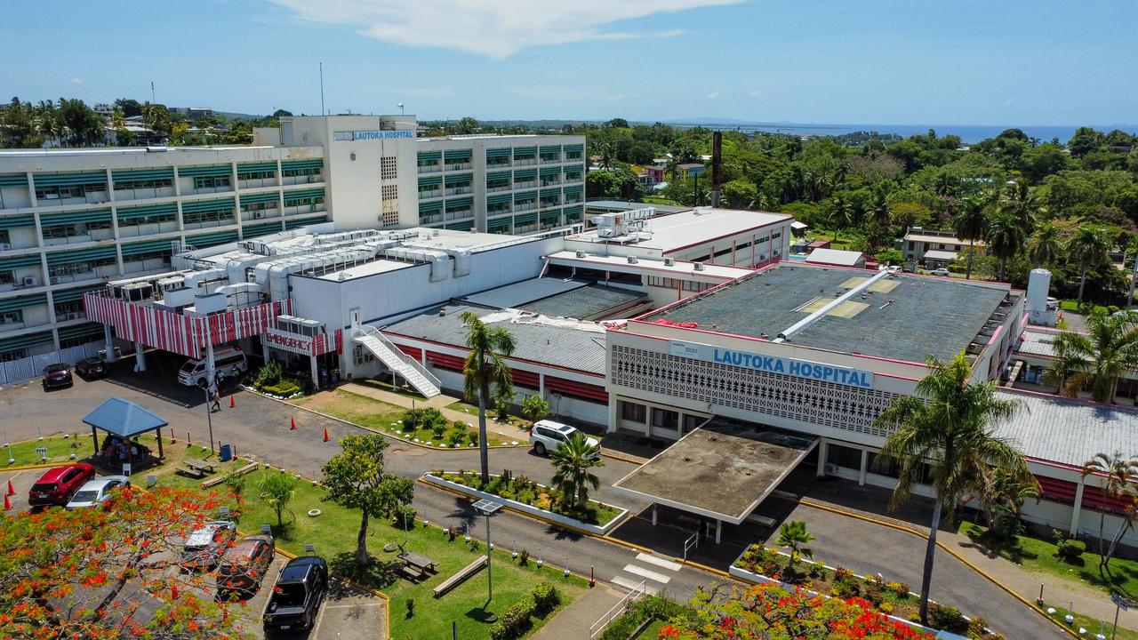 The Lautoka Hospital where four Australians were taken after being poisoned in Fiji. They drank Pina Coladas at the Warwick Resort, which were made with Bounty Rum. Picture: Jason Edwards