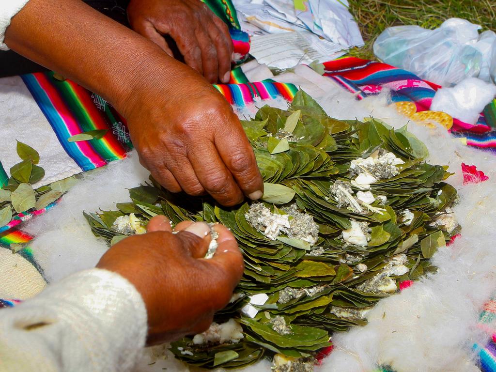 It’s not illegal to grow and sell coca leaves in Peru. Picture: Juan Carlos Cisneros / AFP