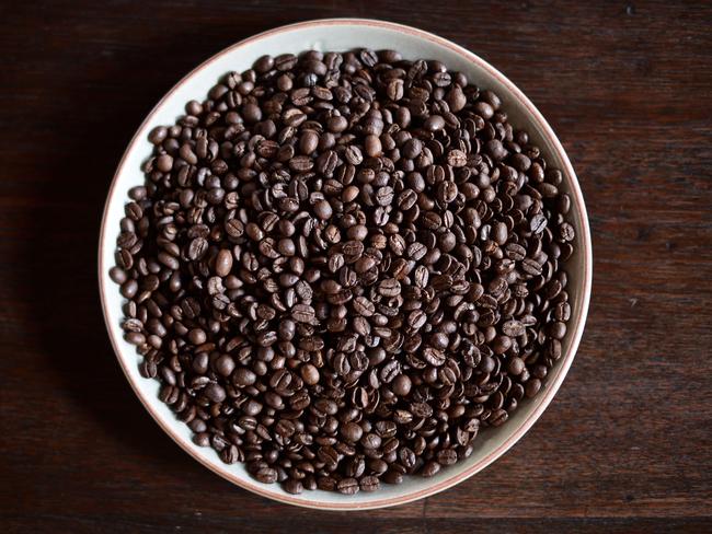 Magic skin care ingredient: coffee beans.