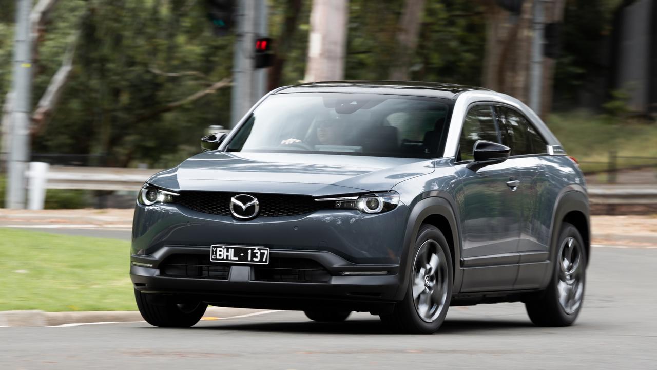 Mazda just launched the MX-30, its first electric car.