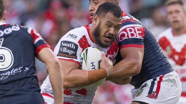 The Dragons will try to stave off interest in Leeson Ah Mau. (AAP/Craig Golding)