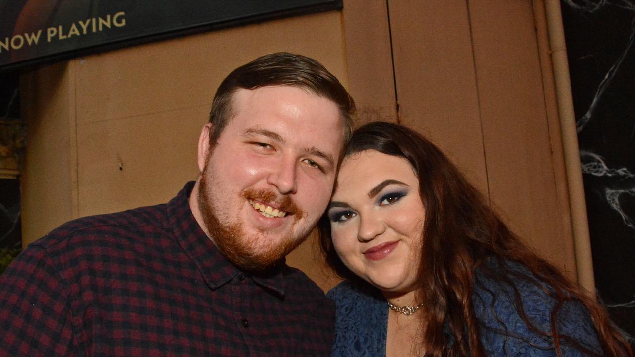 Erin Jeeves and Joshua Christensen at opening night of ‘Sanctuary’ at Dracula’s Cabaret, Broadbeach. PIC: (c) Regina King