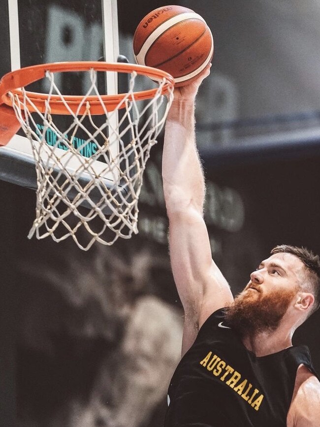 The Boomers will never get a better opportunity to win a medal, Baynes says. Picture: Matthew Adekponya/Basketball Australia
