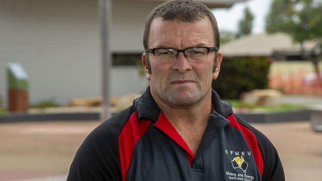 CFMEU mining and energy Queensland president Stephen Smyth.