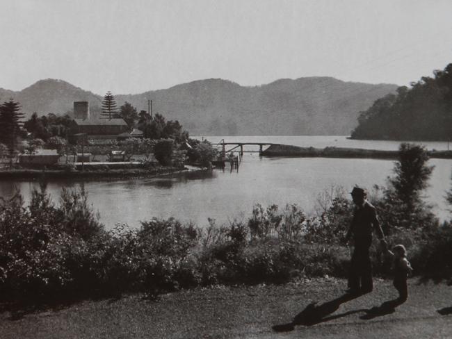 Peat Island on the Hawkesbury River in the 1950s. Source: State Archives