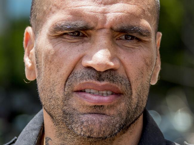 Anthony Mundine  appearing at the Southport Courthouse  on unlicensed driving  charges. Picture: Jerad Williams