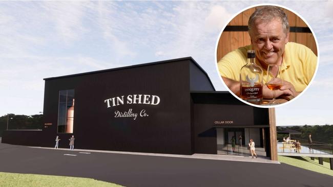 Tin Shed Distillery Co has plans to build a new facility complete with a cellar door in Nairne.