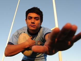 David Nofoaluma first caught the attention of the Macarthur Chronicle as a teenager when he was nominated for a Junior Sports Star award after playing for the NSW State of Origin Under-18s side.