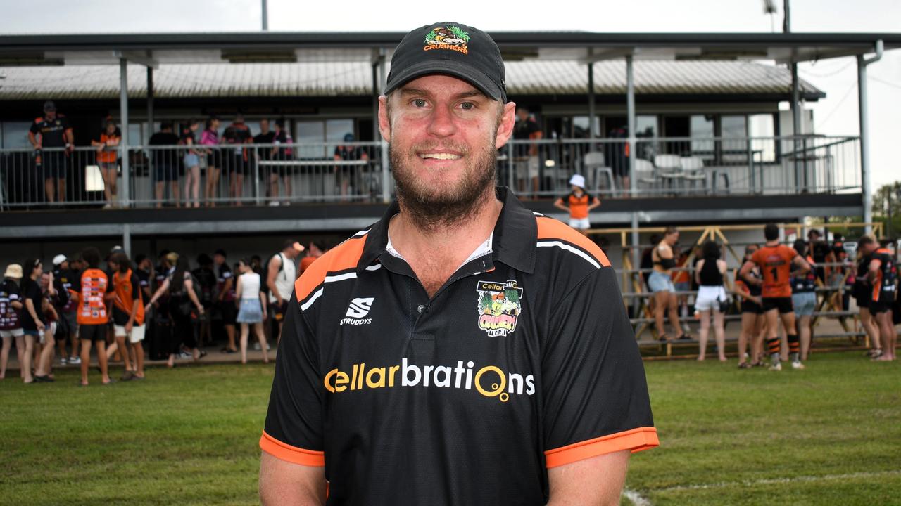 New Crushers coach Todd Cockburn, a former player, has been given the task of rebuilding a largely new Herbert River team. Picture: Cameron Bates