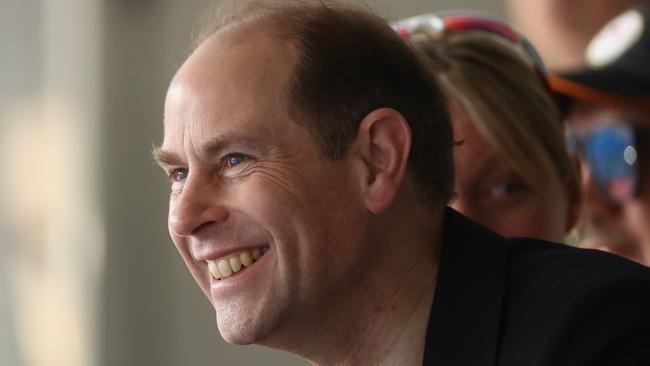 Prince Edward is seen at the hockey on day seven of the 2018 Commonwealth Games at the Gold Coast Hockey Centre. Photo: Getty Images