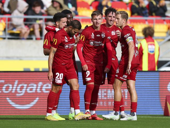 Adelaide United must pounce on the vulnerable Victory side. Picture: Getty Images