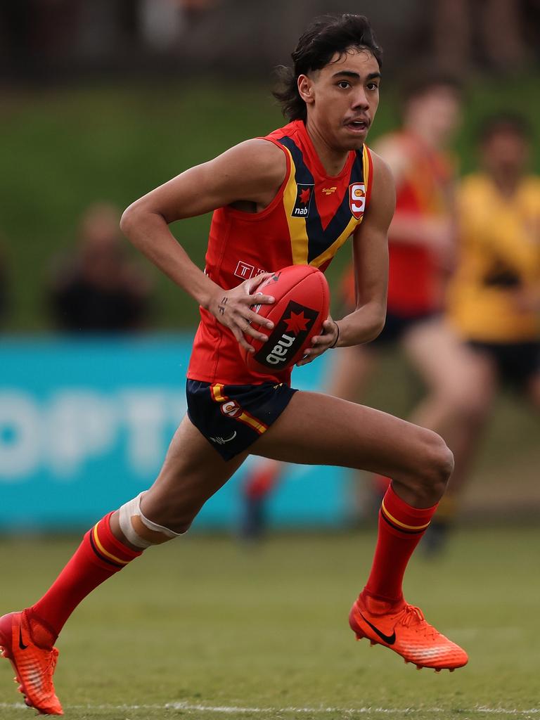 Jase Burgoyne has shown plenty of dash for South Australia. Picture: Getty Images