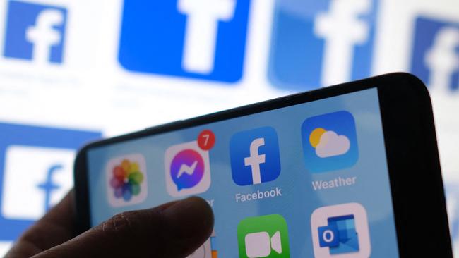 The comments at the heart of the Dylan Voller case were added to the Facebook pages of The Sydney Morning Herald, The Australian, The Centralian Advocate and Sky News Australia’s The Bolt Report. Picture: AFP