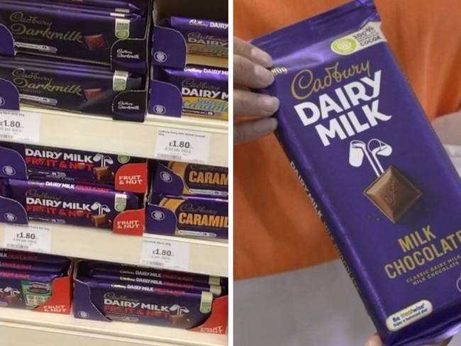 Cadbury responds to chocolate mystery. Picture: TikTok/ @serendipitimusic