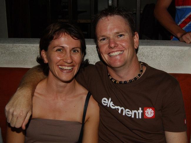 Simone Robinson and Brock Mackinnon at the Embassy Pic Bryan Lynch AD236009