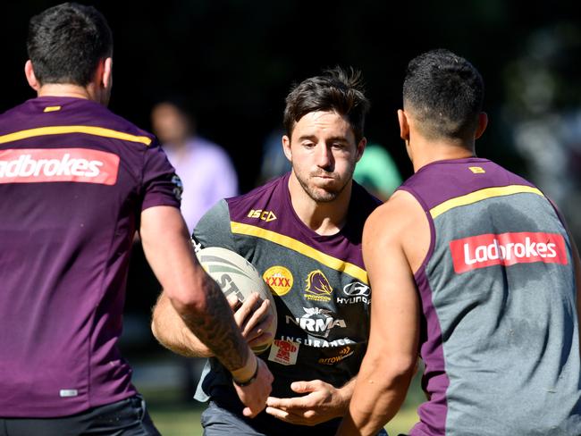 Ben Hunt’s move to hooker has worked for the Brisbane Broncos but they haven’t been tested in the past fortnight. Picture: AAP