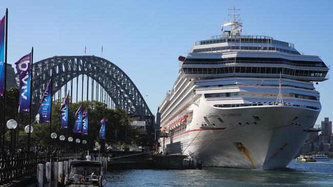 1.1 million domestic and international passengers will sail on a cruise ship in Australia this summer season. Picture : NCA Newswire / Gaye Gerard