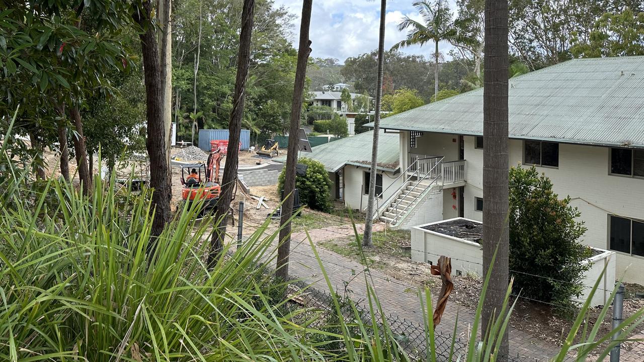 Work continues on the villas in the Palmer Coolum Resort, which is undergoing a $100m refurbishment.