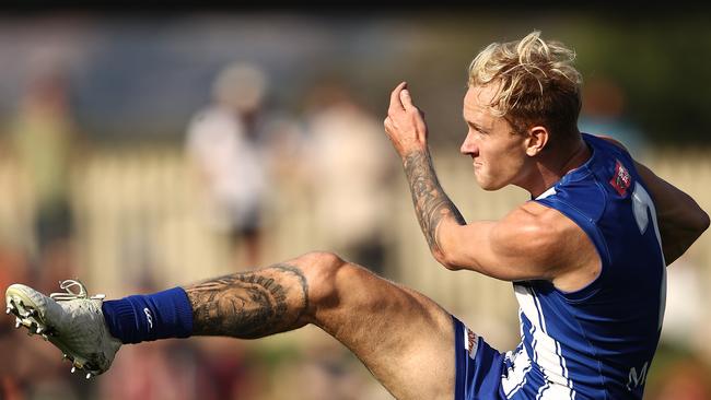 Jaidyn Stephenson will take on the Magpies for the first time as a Roo this round.