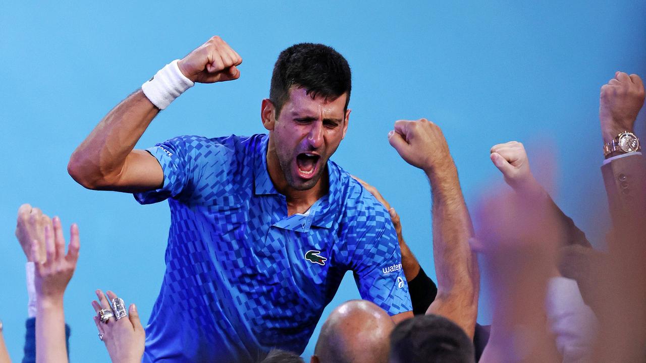 If it works, it works! Novak Djokovic has enjoyed enormous success in Australia. Picture: Mark Stewart