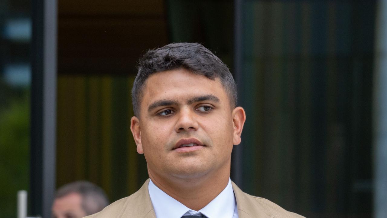 NRL Stars in Court. Star duo Latrell Mitchell and Jack Wighton appeared at court a week before the NRL season kicks off after being arrested and charged over an incident outside a Canberra nightclub. Picture: NCA NewsWire / Gary Ramage