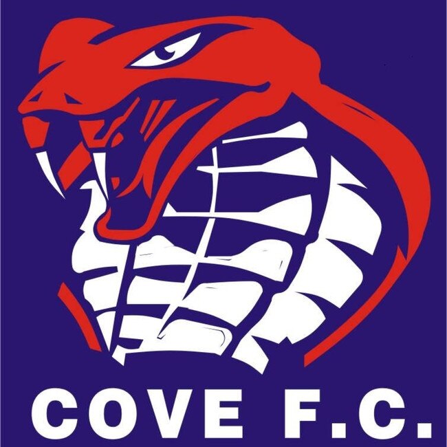 The Cove Football Club has been evicted from the clubrooms, and will contest the decision on Wednesday night. Picture: Facebook / @thecovefootballclubinc