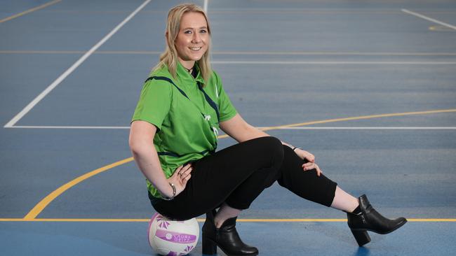 Darebin Netball Association coach Sarah Einsiedel. Picture Andrew Tauber